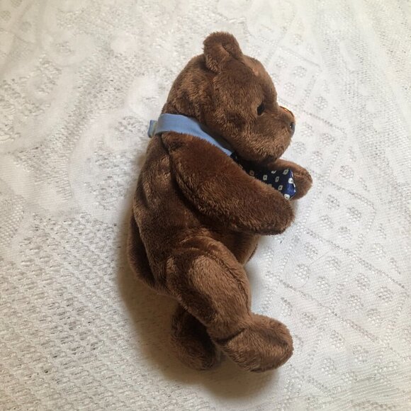 Ty Beanie Baby - HERO the Father's Day Bear 7" with Rare Tag Vintage EUC - Picture 4 of 6